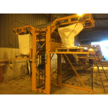 Bigbag filler using platforms